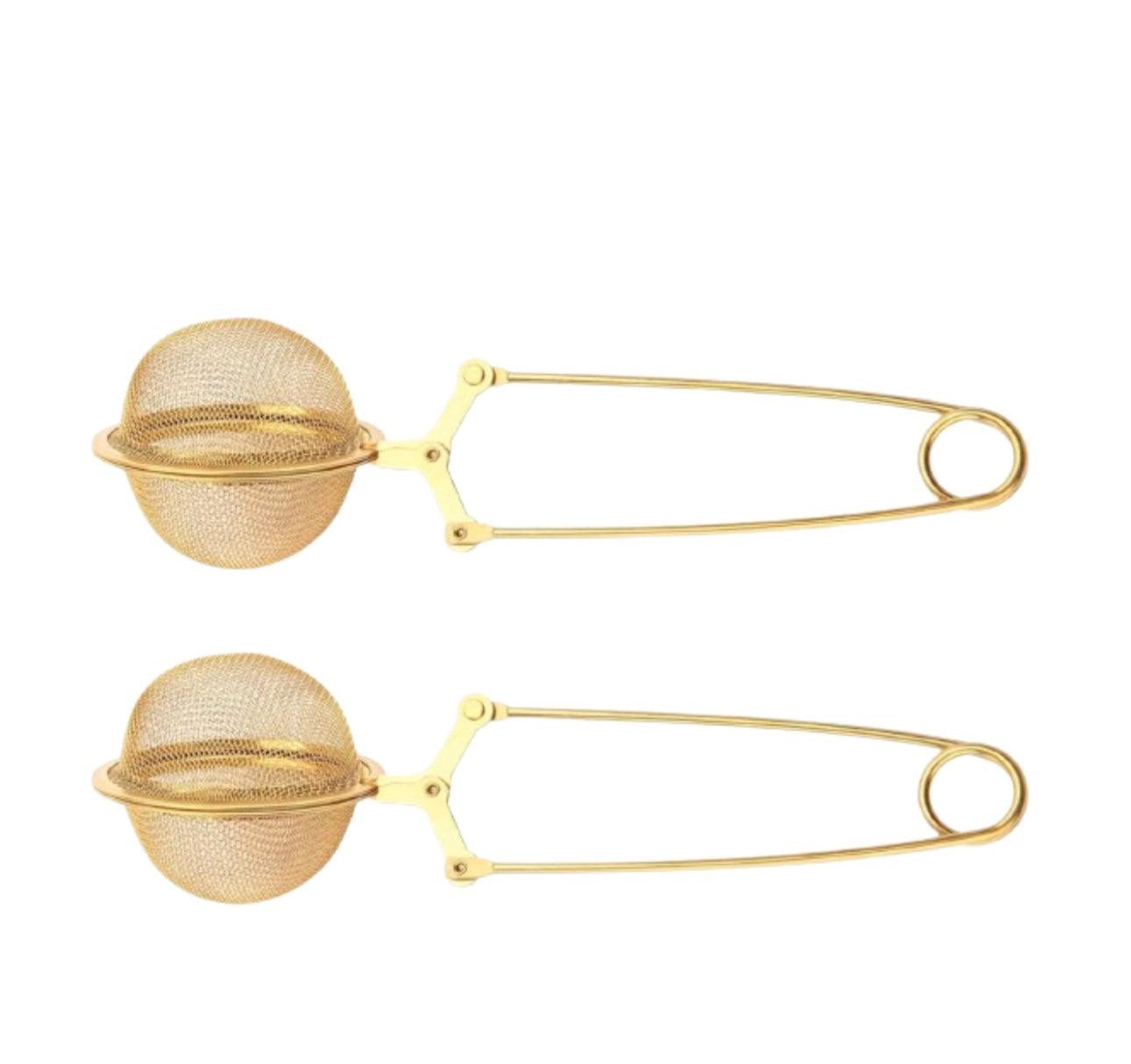Gold Plated Tea Ball Infuser 1ct.