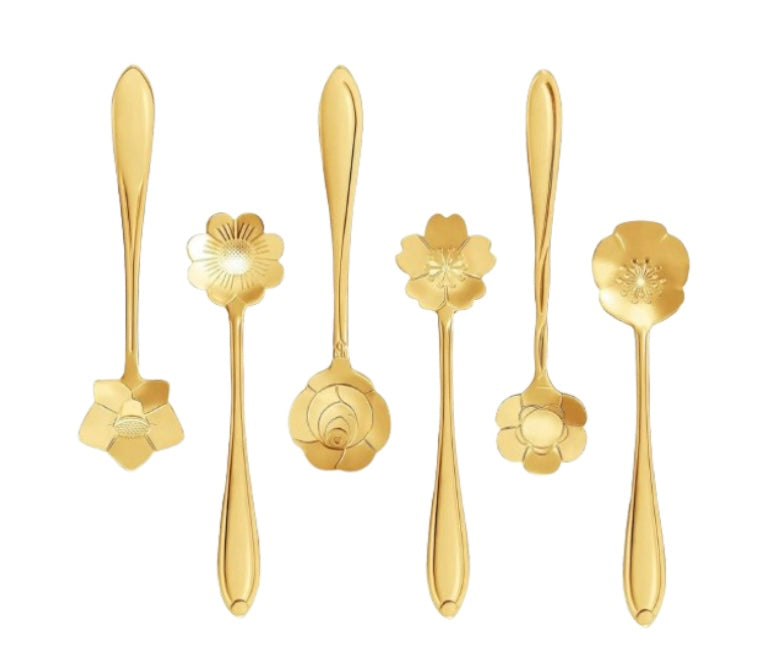 Gold Plated Tea Spoon 1ct.